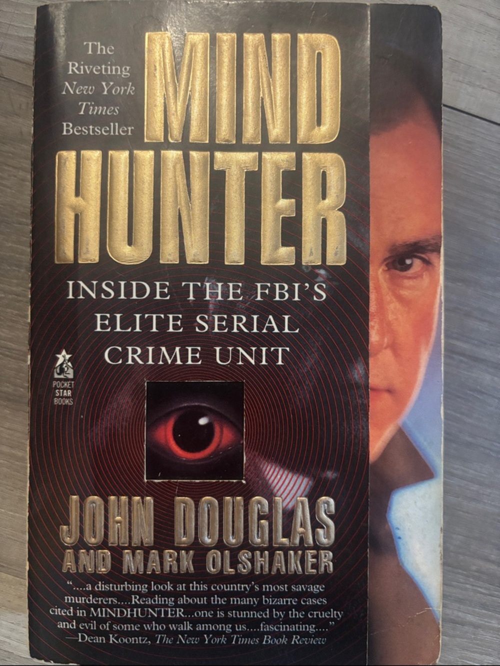 Mindhunter by John Douglas — Black & Gold Paperback